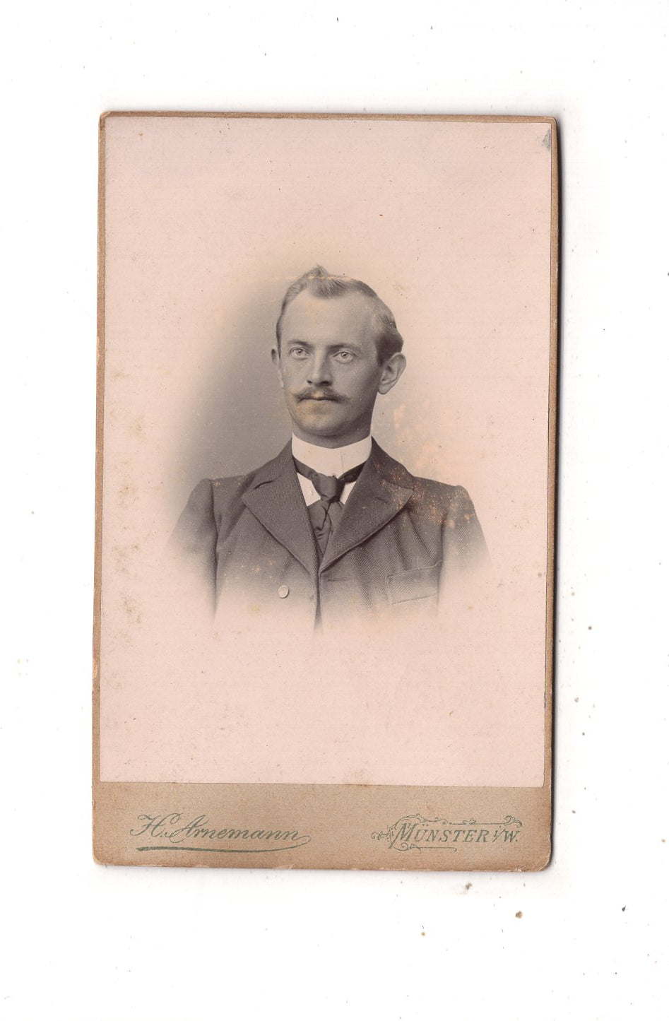 Fotografie Herrenportrait - Münster in Westfalen 1890er
