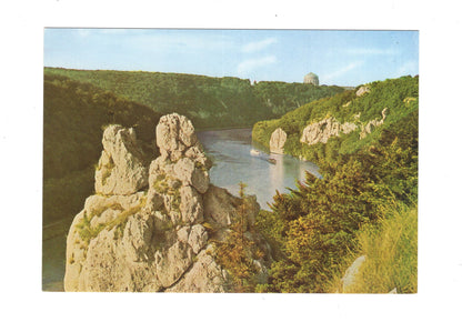 Ansichtskarte Donaudurchbruch bei Kelheim