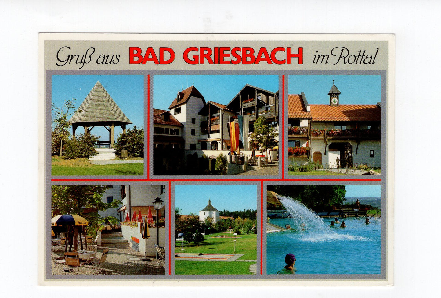 Ansichtskarte Bad Griesbach Im Rottal