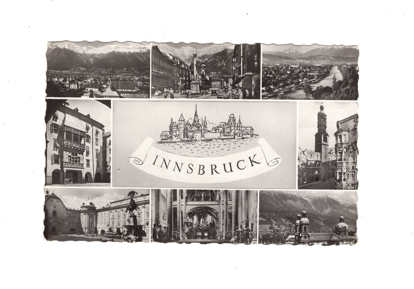 Ansichtskarte Innsbruck / Tirol / Österreich