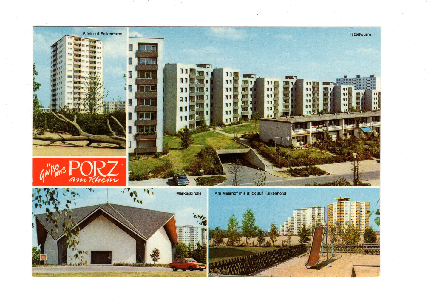 Ansichtskarte Porz am Rhein / H1-64