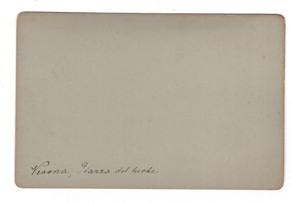 Fotografie Verona / Piazza del Erbe / Italien - 1870er / CAB V-20