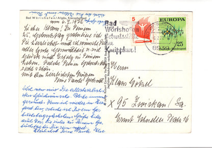 Ansichtskarte Bad Wörishofen im Allgäu