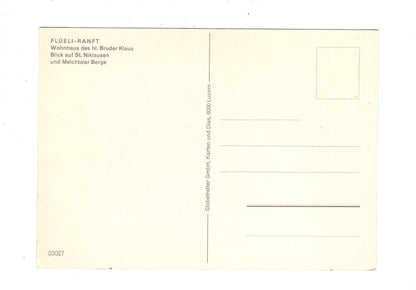 Ansichtskarte Flüeli-Ranft / Schweiz