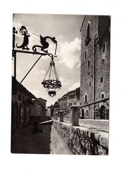 Ansichtskarte Assisi / Via Fontebella / Italien / N1-57