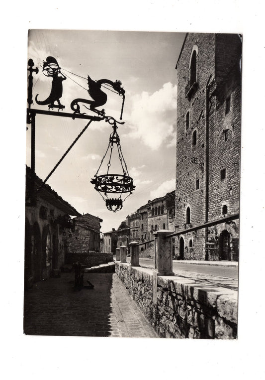 Ansichtskarte Assisi / Via Fontebella / Italien / N1-57