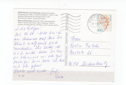 Ansichtskarte Bernau am Chiemsee