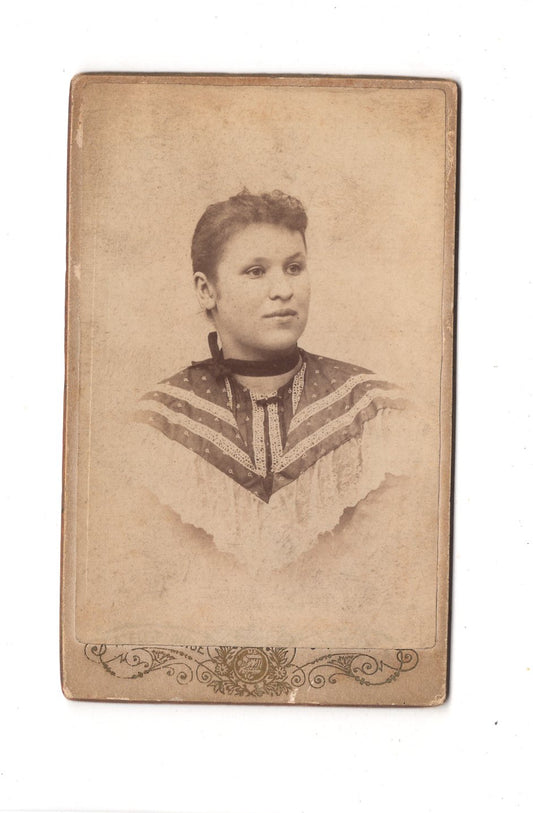 Fotografie Damenportrait - Wien um 1890 / CDV C1-14