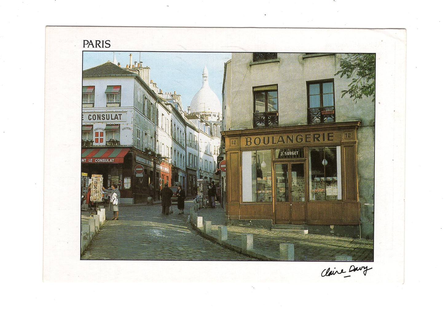 Ansichtskarte Paris / Montmartre / Frankreich