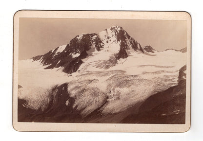 Fotografie Schaufelspitze / Stubaier Alpen / Österreich - 1880er / CAB V-20