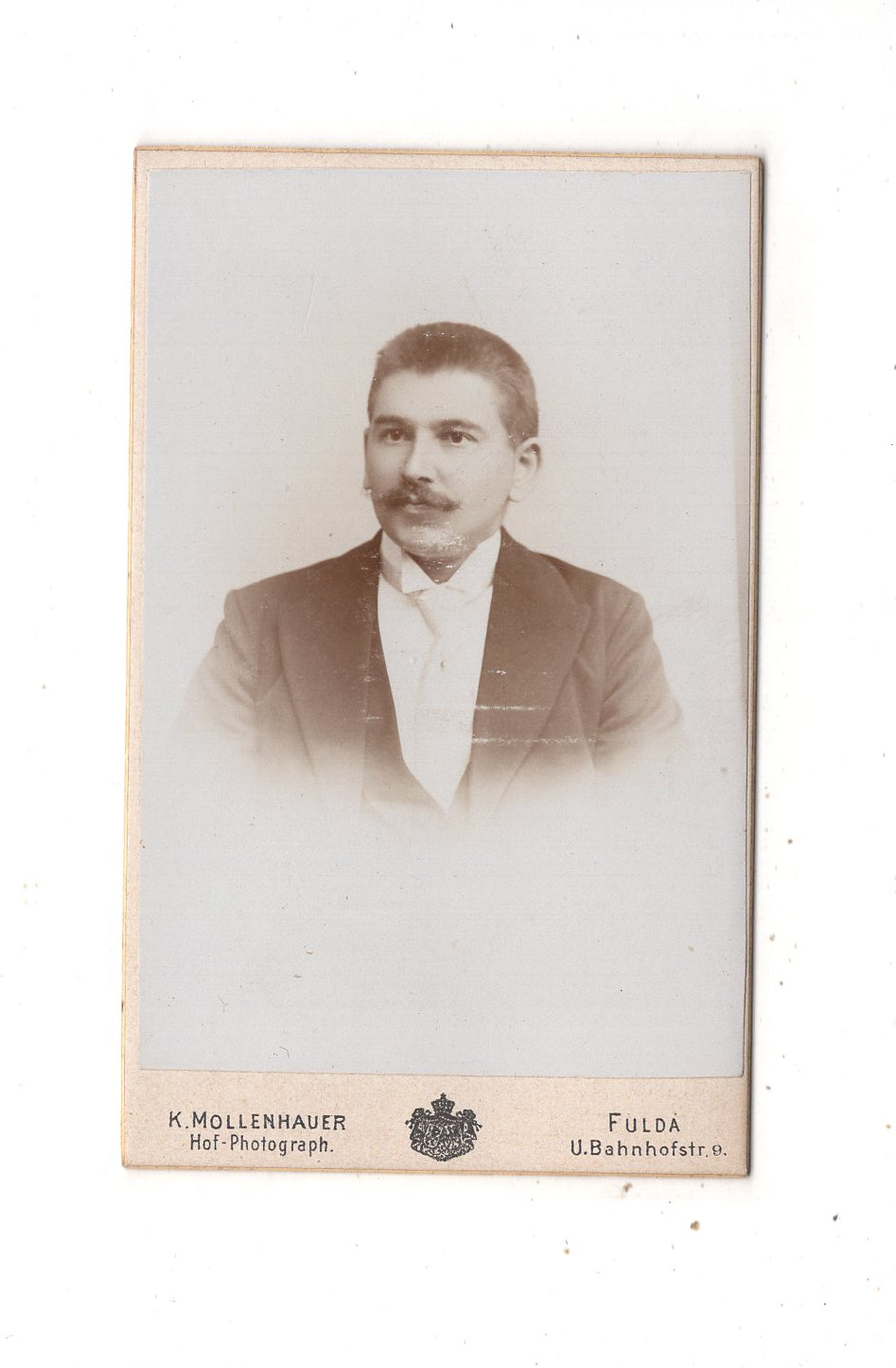 Fotografie Herrenportrait - Fulda 1890er