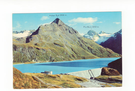 Ansichtskarte Bielerhöhe mit Silvretta-Stausee / Vorarlberg / Österreich