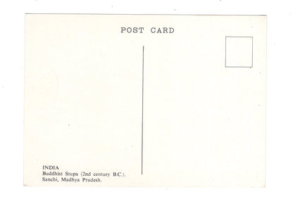 Ansichtskarte Buddhist Stupa / Sanchi / Madhya / Pradesh / Indien