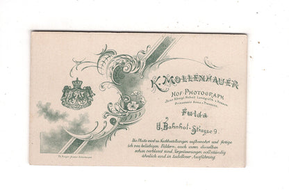 Fotografie Herrenportrait - Fulda 1890er