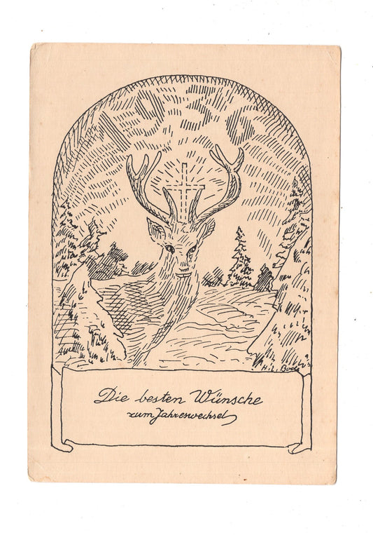 Ansichtskarte Feiertage / Frohes neues Jahr / K1-69