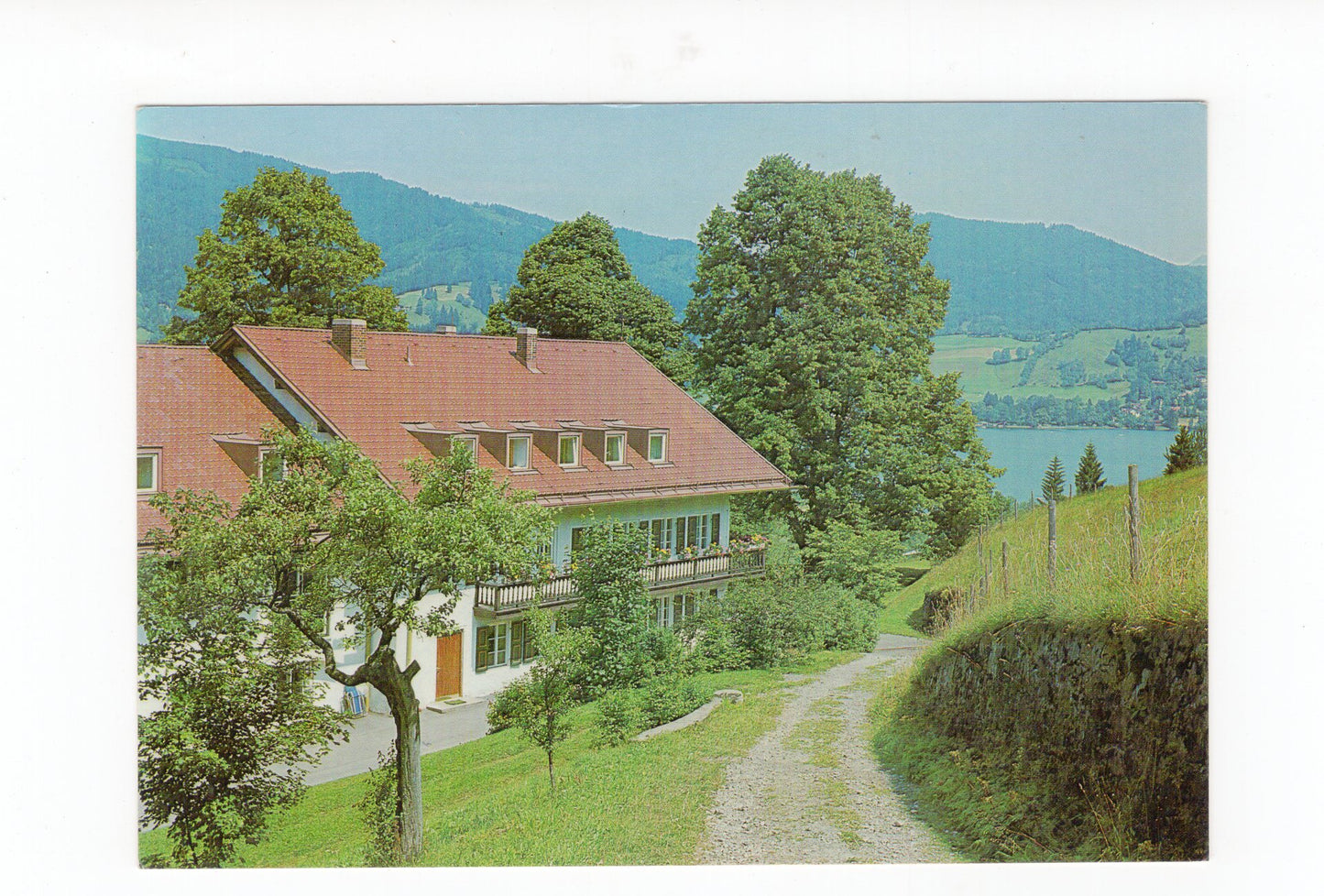 Ansichtskarte Städt. Schullandheim Krainsberger-Hof / Schliersee