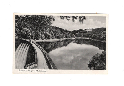 Ansichtskarte Fuelbecker Talsperre / Sauerland