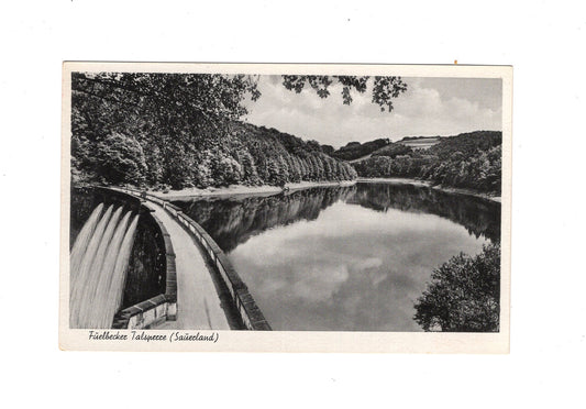 Ansichtskarte Fuelbecker Talsperre / Sauerland