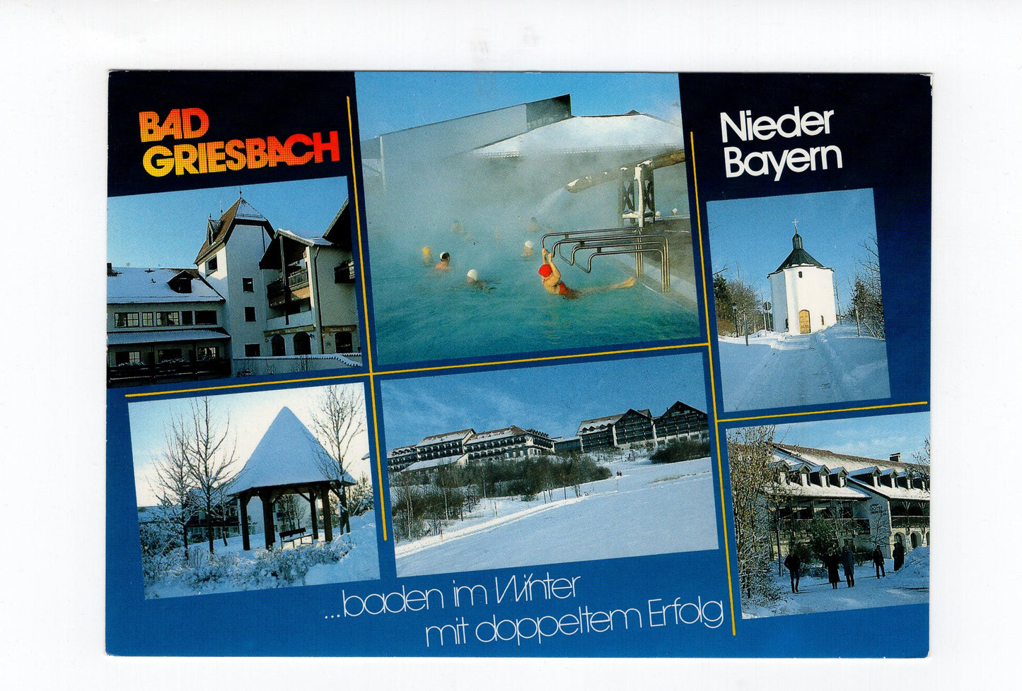 Ansichtskarte Bad Griesbach Im Rottal / Niederbayern