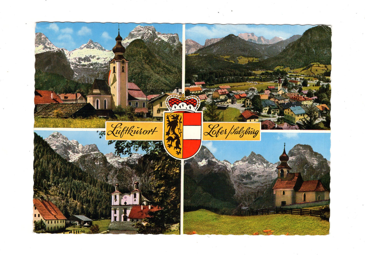 Ansichtskarte Lofer / Salzburg / Österreich