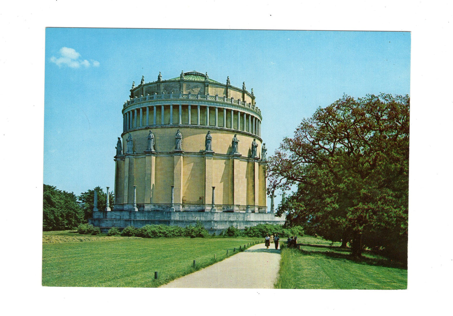 Ansichtskarte Regensburg / Befreiungshalle bei Kelheim