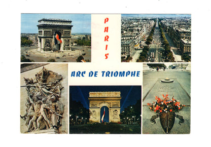 Ansichtskarte Paris / Arc de Triomphe / Frankreich