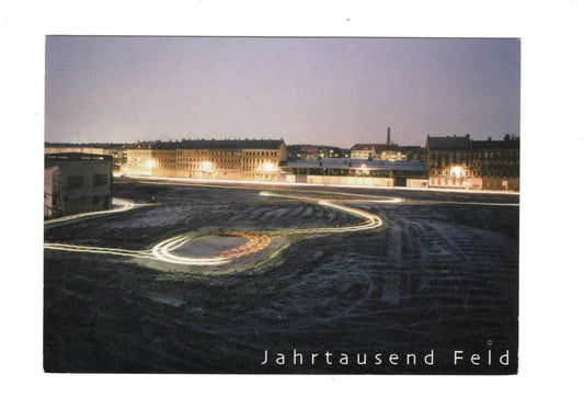 Ansichtskarte Leipzig / Schaubühne im Lindenfels / Jahrtausend Feld / H1-64