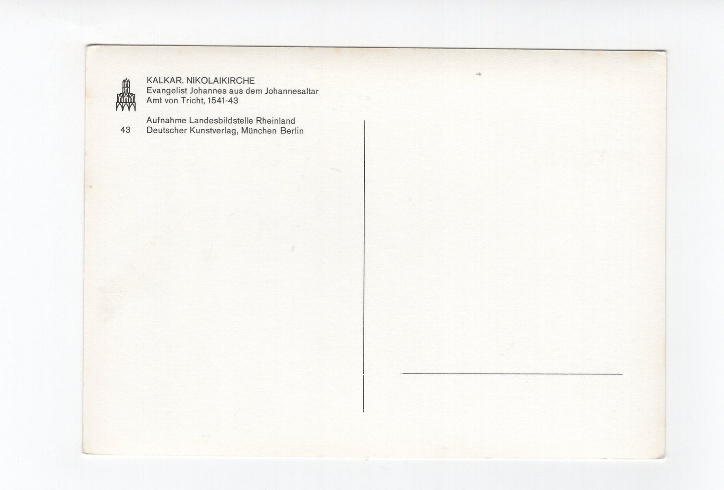 Ansichtskarte Kalkar / Nikolaikirche