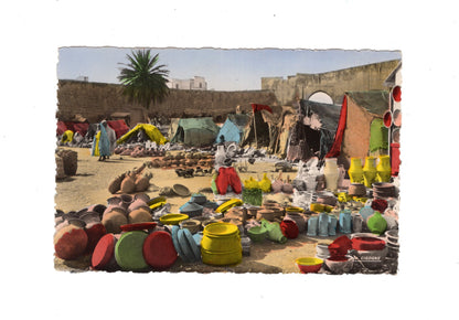 Ansichtskarte Marche aux poteries / Marokko