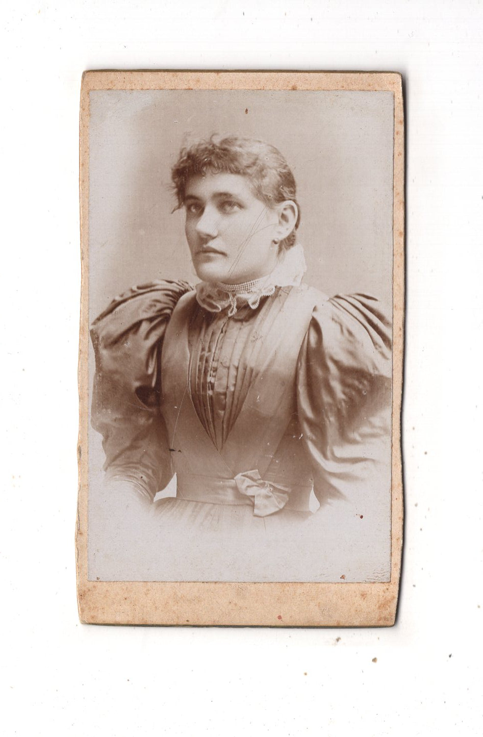 Fotografie Damenportrait - Lwowie Lwiw / Russland / Ukraine 1890er