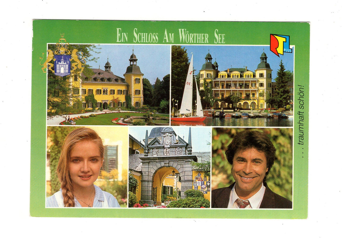 Ansichtskarte Velden / Ein Schloss am Wörthersee / Kärnten / Österreich