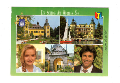 Ansichtskarte Velden / Ein Schloss am Wörthersee / Kärnten / Österreich