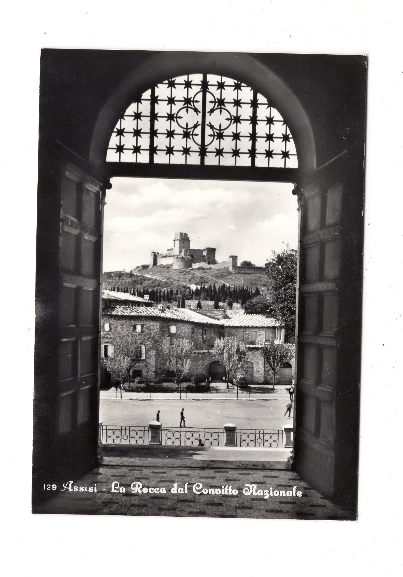 Ansichtskarte Assisi / La Rocca dal Convitto Nazionale / Italien / N1-57