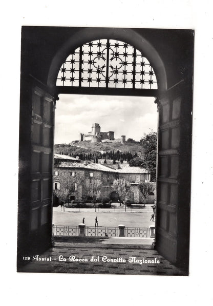 Ansichtskarte Assisi / La Rocca dal Convitto Nazionale / Italien / N1-57