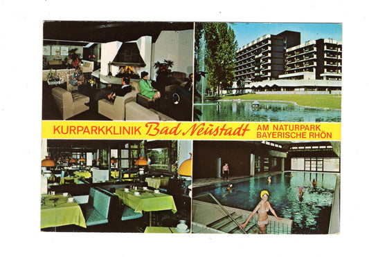 Ansichtskarte Bad Neustadt an der Saale / Kurparkklinik