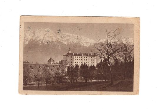 Ansichtskarte Innsbruck / Schloss Amras / Tirol / Österreich - 1927