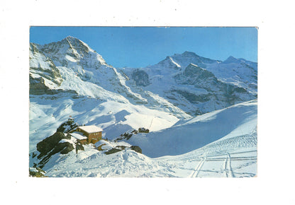 Ansichtskarte Kleine Scheidegg / Mönch und Jungfrau / Schweiz