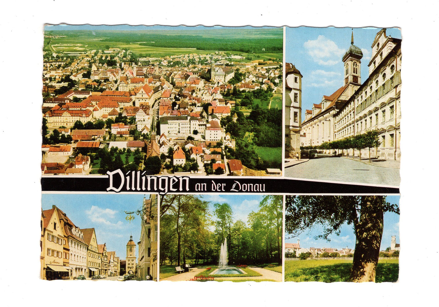 Ansichtskarte Dillingen an der Donau