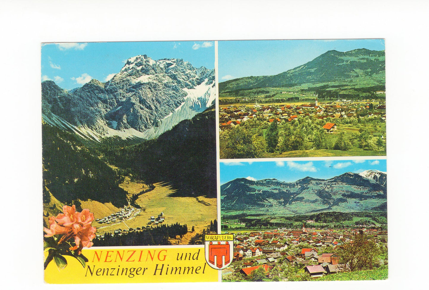 Ansichtskarte Nenzing und Nenzinger Himmel / Vorarlberg / Österreich