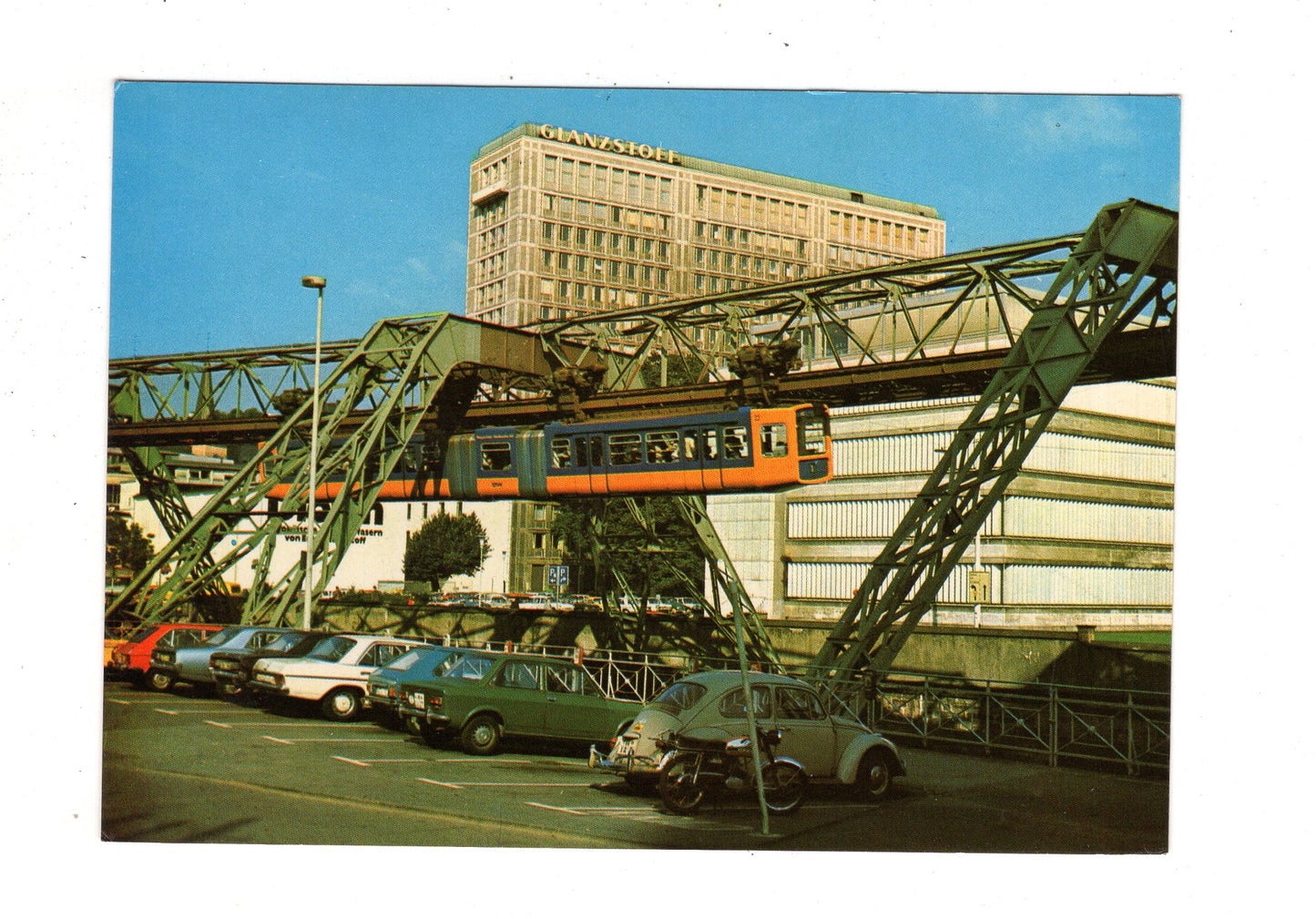Ansichtskarte Wuppertal-Elberfeld / Schwebebahn +++ / J1-58