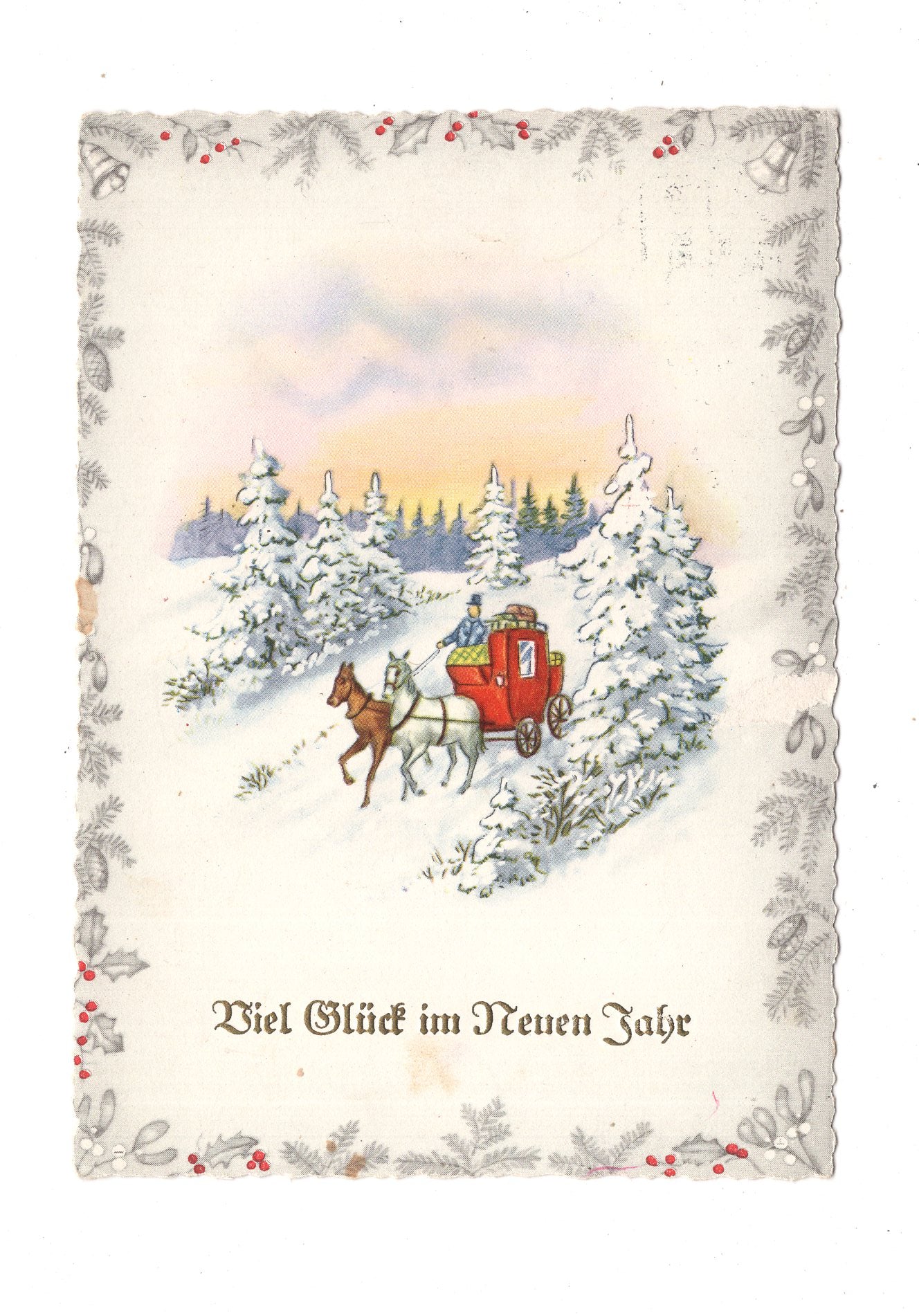 Ansichtskarte Feiertage / Frohes neues Jahr / K1-69