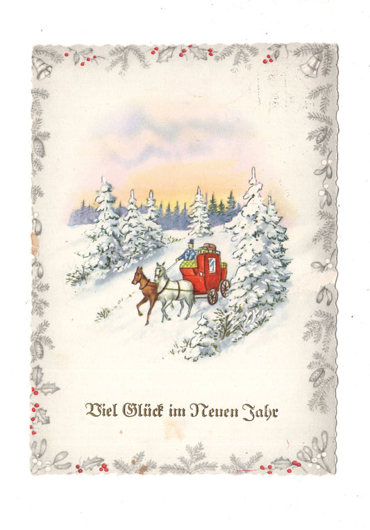 Ansichtskarte Feiertage / Frohes neues Jahr / K1-69