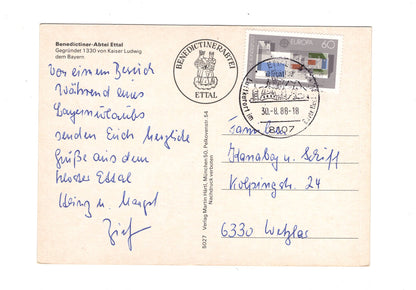 Ansichtskarte Kloster Ettal / I1-62