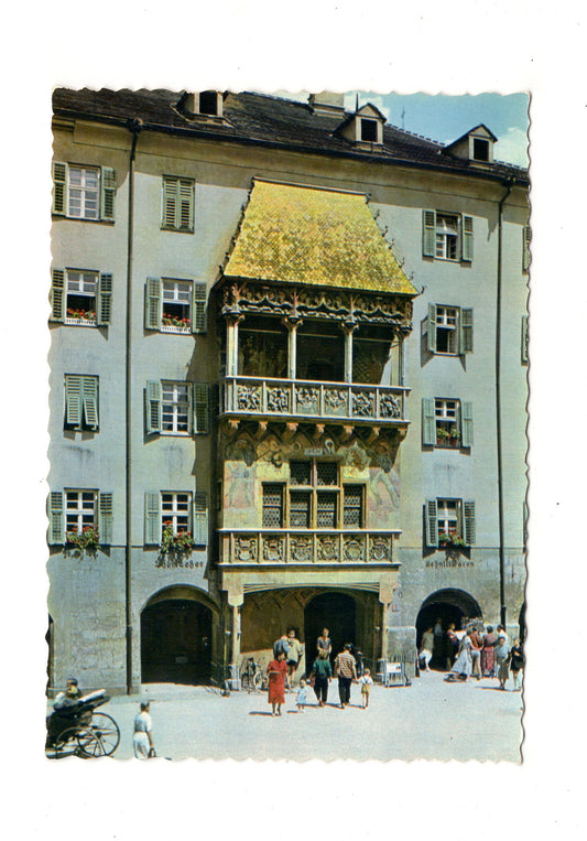 Ansichtskarte Innsbruck / Goldenes Dachl / Tirol / Österreich