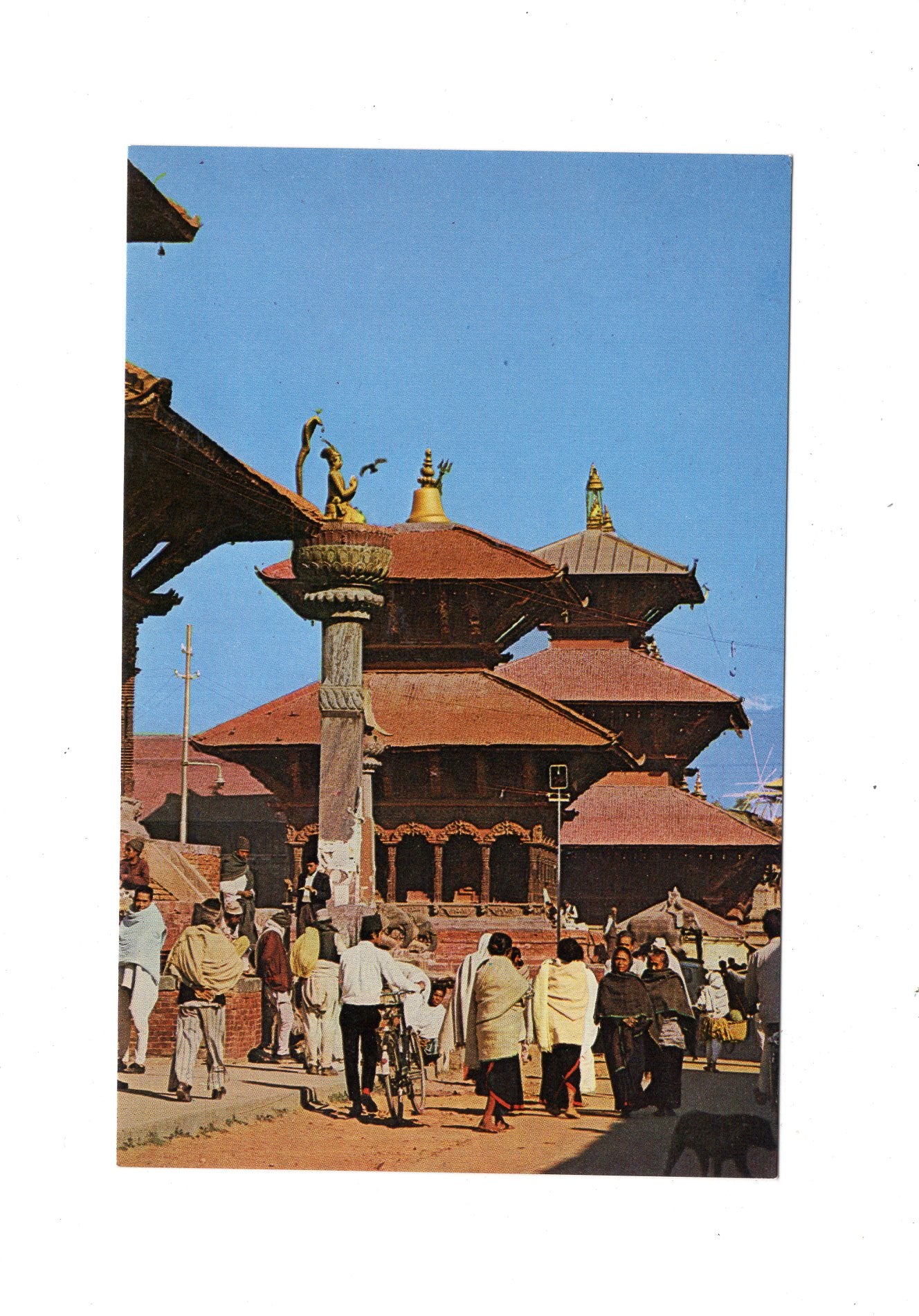 Ansichtskarte Durban Square Patan / Lalitpur / Indien