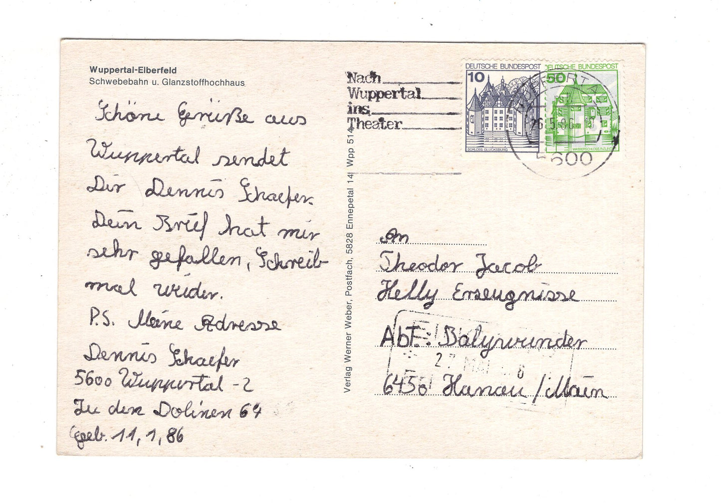 Ansichtskarte Wuppertal-Elberfeld / Schwebebahn +++ / J1-58