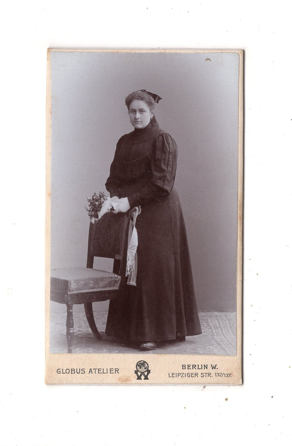 Fotografie Feines junges Mädchen - Berlin 1890er