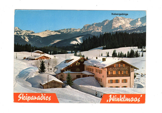 Ansichtskarte Skiparadies Winklmoos / Reit im Winkl / Bayerische Alpen
