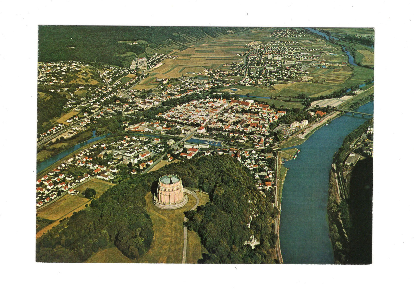 Ansichtskarte Kelheim / Donau / Befreiungshalle