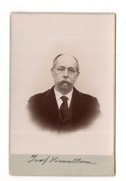 Fotografie Feiner Herr / benannt - unbekannter Ort um 1900